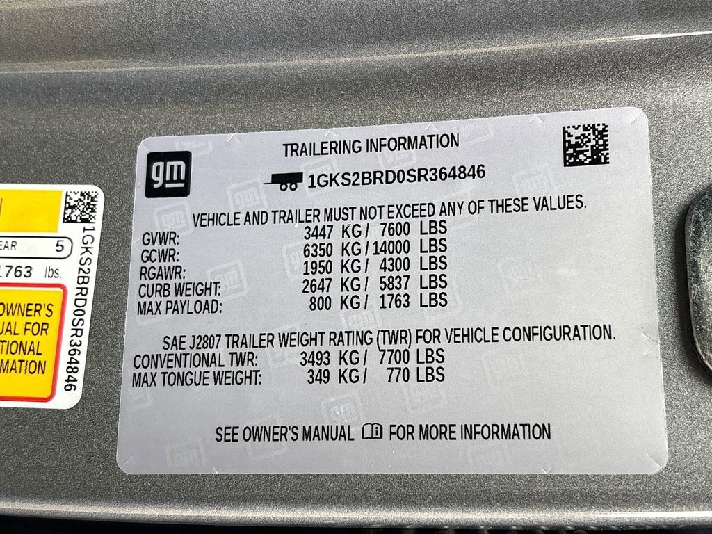 Used 2025 GMC Yukon Elevation AWD/4WD image 34