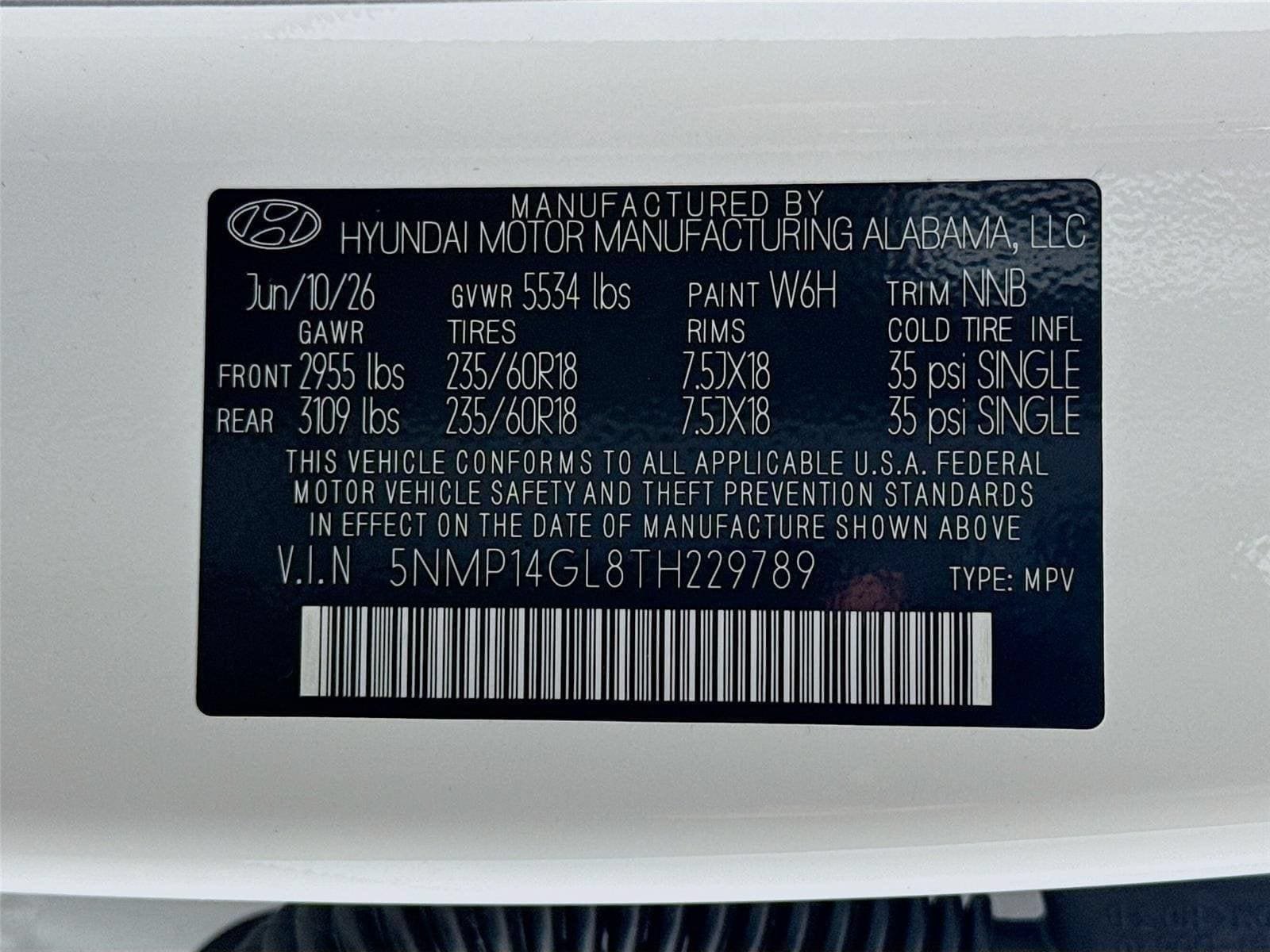 New 2026 Hyundai Santa Fe SE FWD image 30