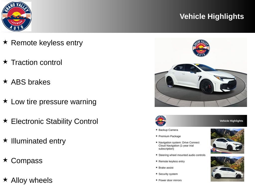 Used 2025 Toyota Corolla GR image 2