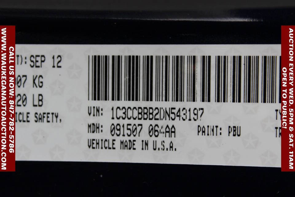 Used 2013 Chrysler 200 Touring w/ Cold Weather Group image 10