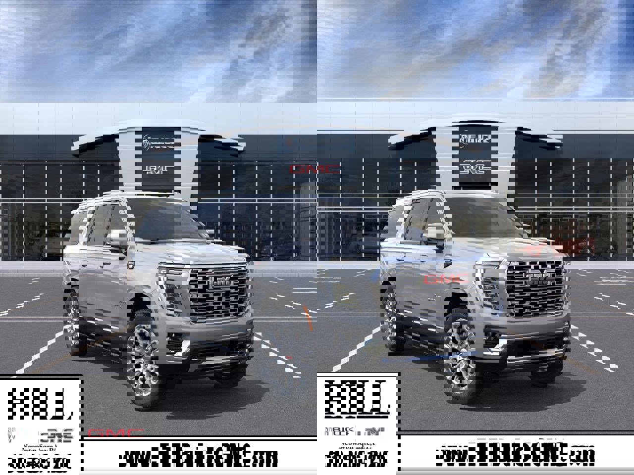 New 2026 GMC Yukon XL Denali w/ Sun & Power Step Package