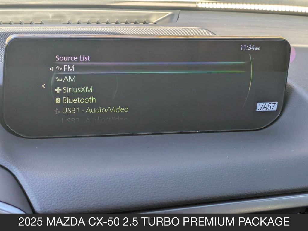 New 2025 MAZDA CX-50 AWD 2.5 Turbo w/ Cargo Package image 25