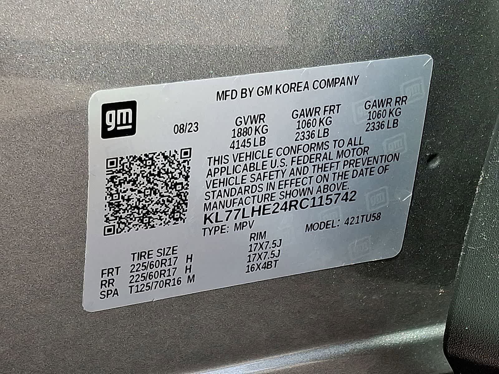 Used 2024 Chevrolet Trax LT w/ Driver Confidence Package FWD image 37
