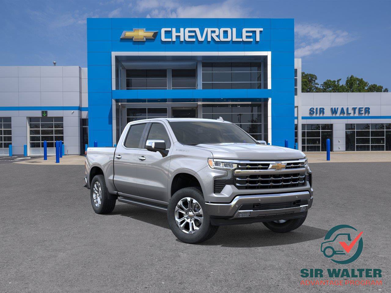 New 2026 Chevrolet Silverado 1500 LTZ w/ LTZ Premium Package AWD/4WD image 1