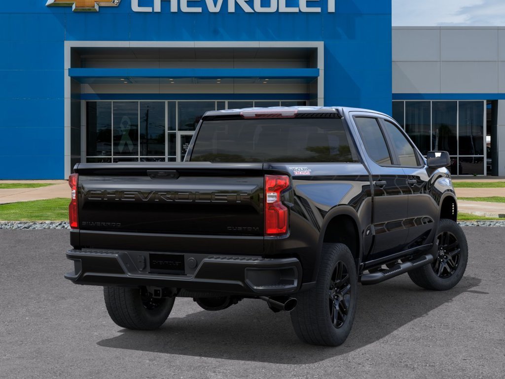 New 2026 Chevrolet Silverado 1500 Custom Trail Boss w/ Turbomax Blackout Package AWD/4WD image 4