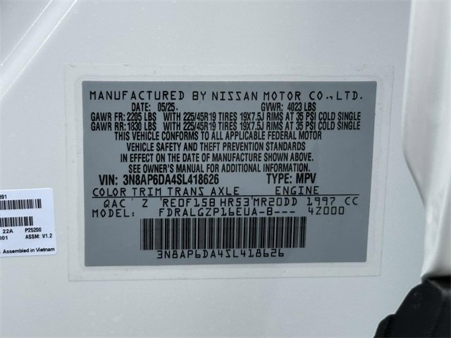 New 2025 Nissan Kicks SR image 25