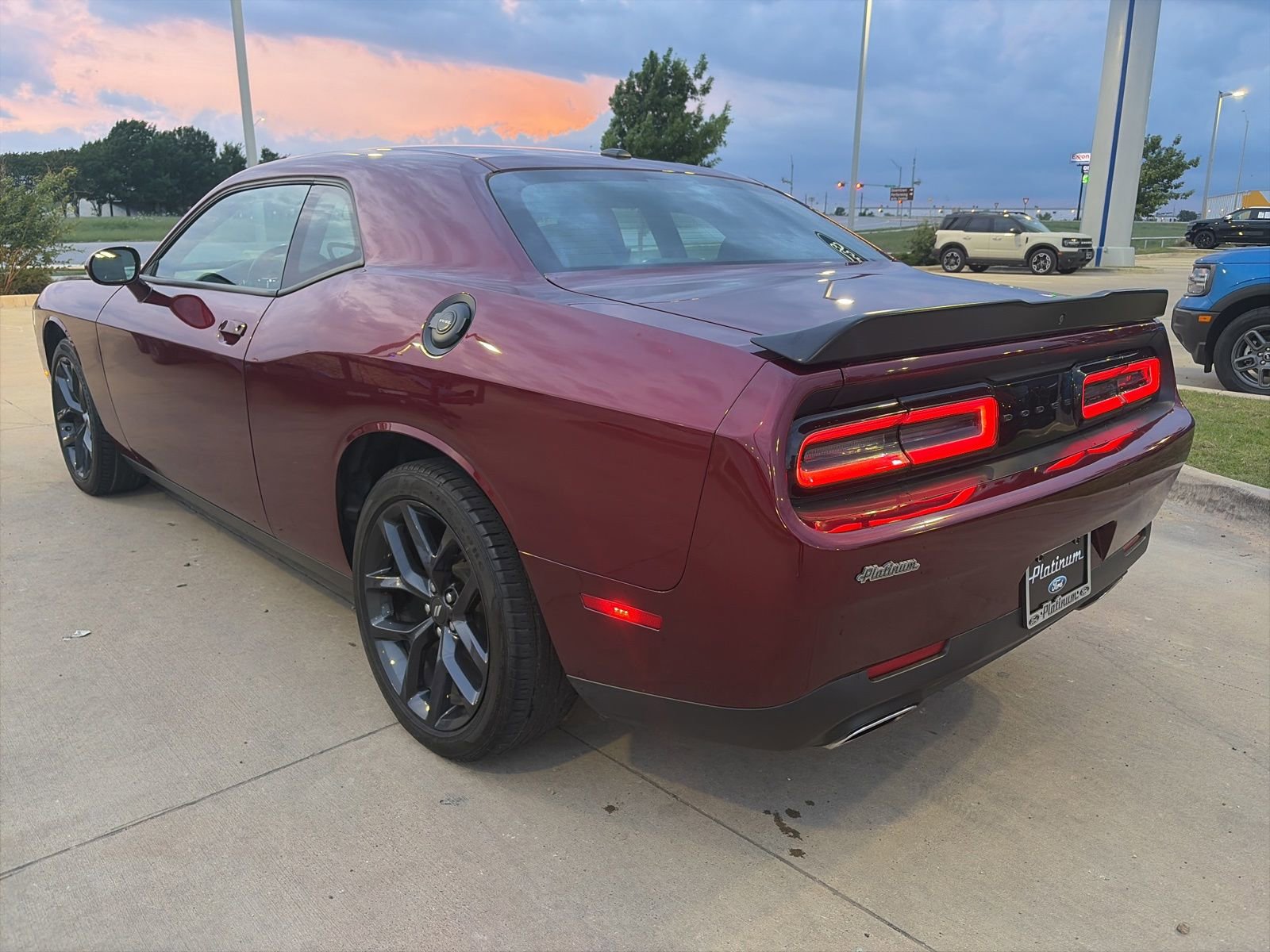 Used 2023 Dodge Challenger SXT w/ Blacktop Package RWD image 3