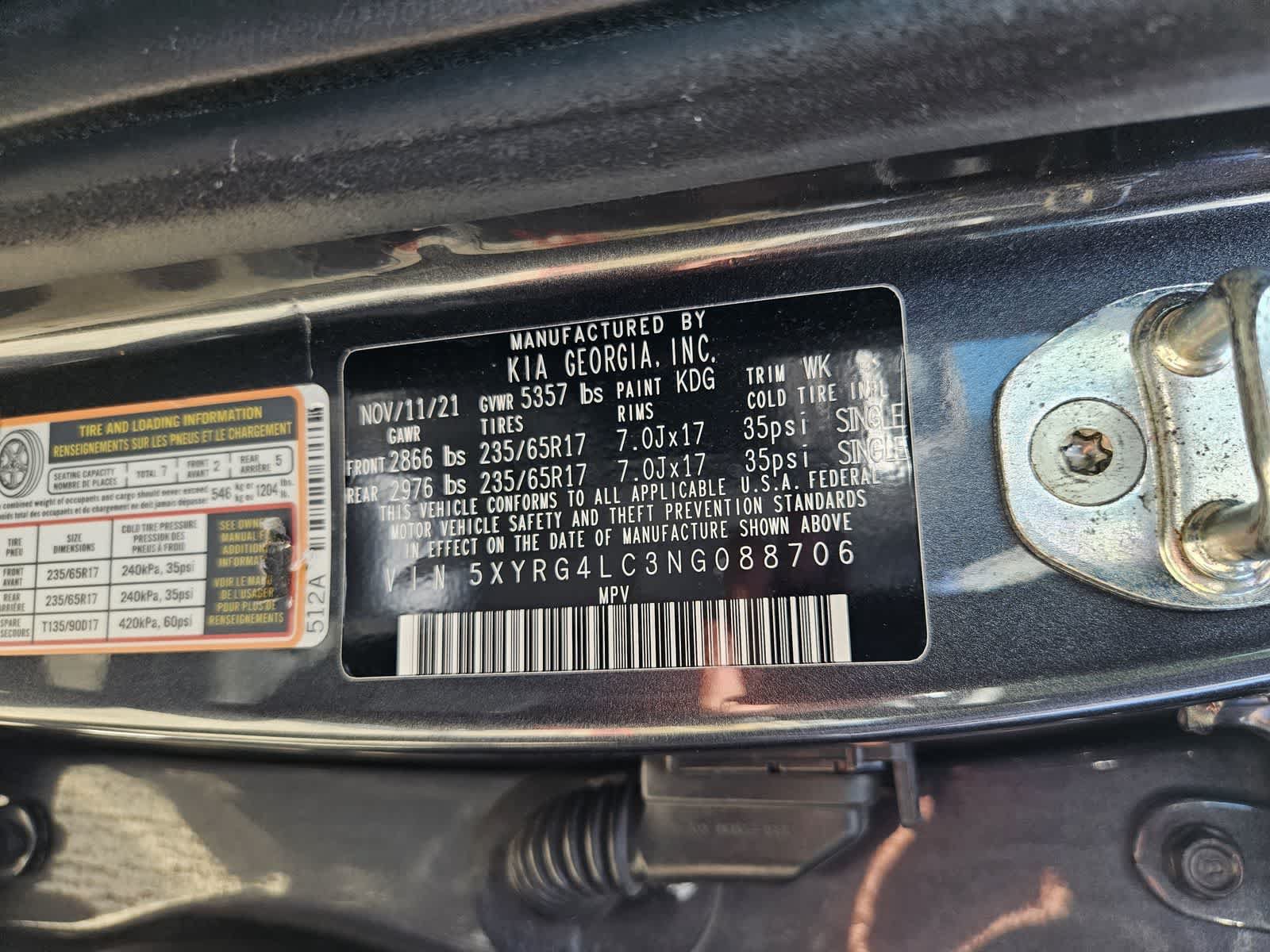 Used 2022 Kia Sorento LX FWD image 31