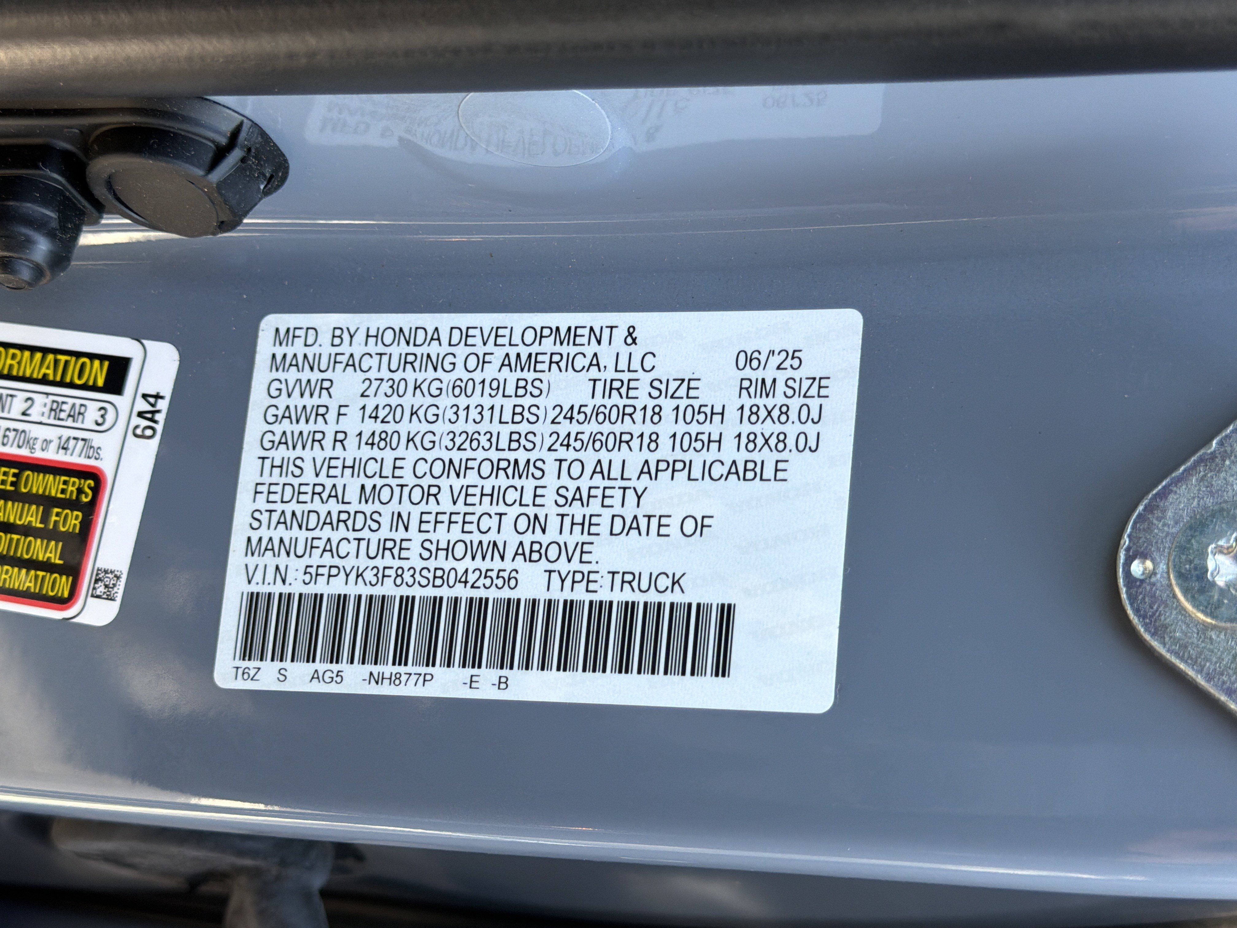Used 2025 Honda Ridgeline Black Edition image 37