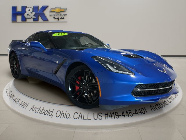 Used 2019 Chevrolet Corvette Stingray Coupe w/ 1LT RWD image 1