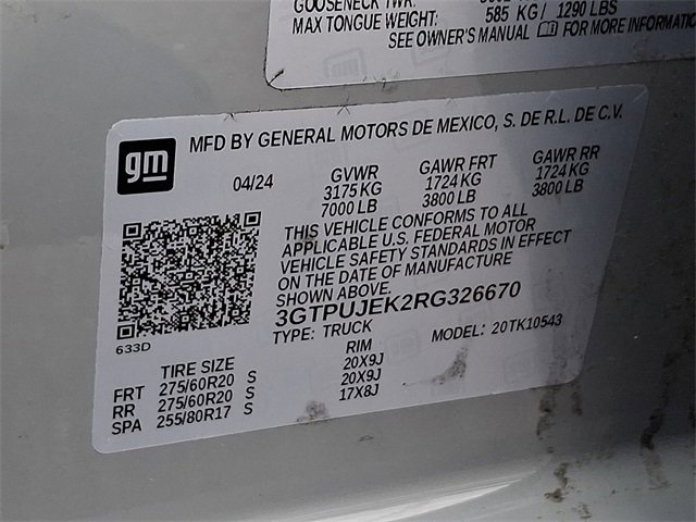 Used 2024 GMC Sierra 1500 Elevation image 27