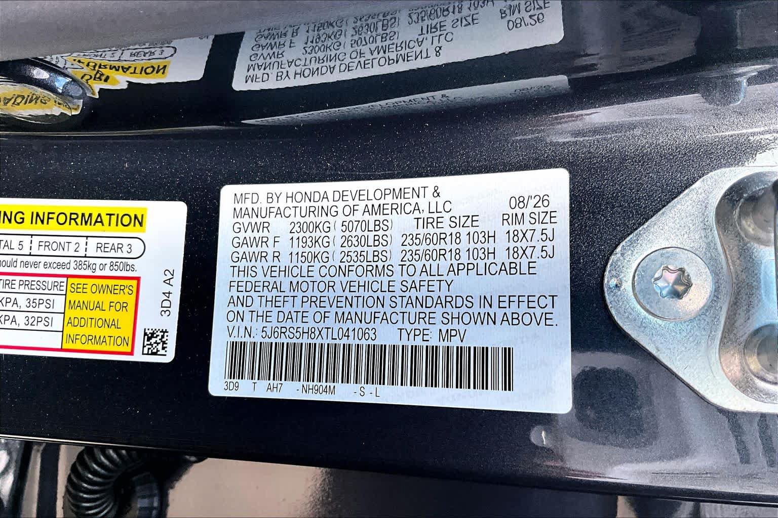 New 2026 Honda CR-V Sport-L image 18