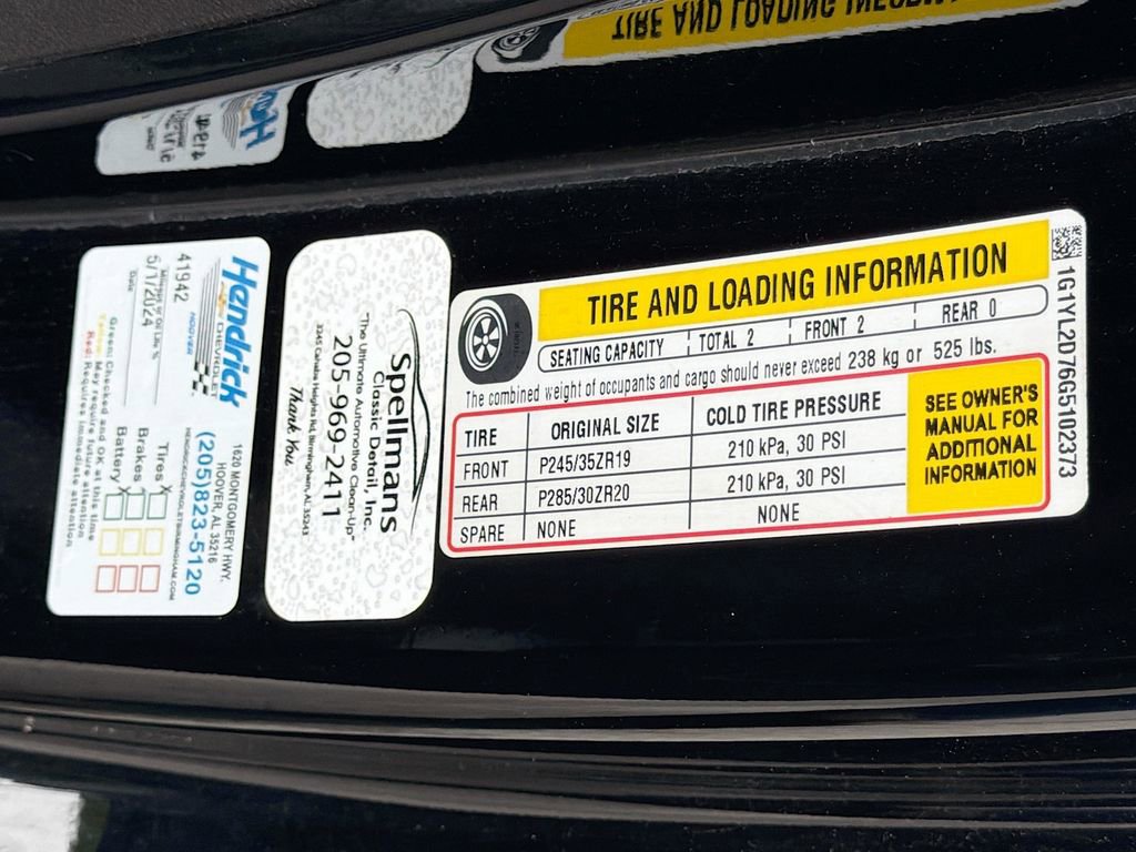 Used 2016 Chevrolet Corvette Stingray Coupe w/ 3LT Preferred Equipment Group RWD image 31