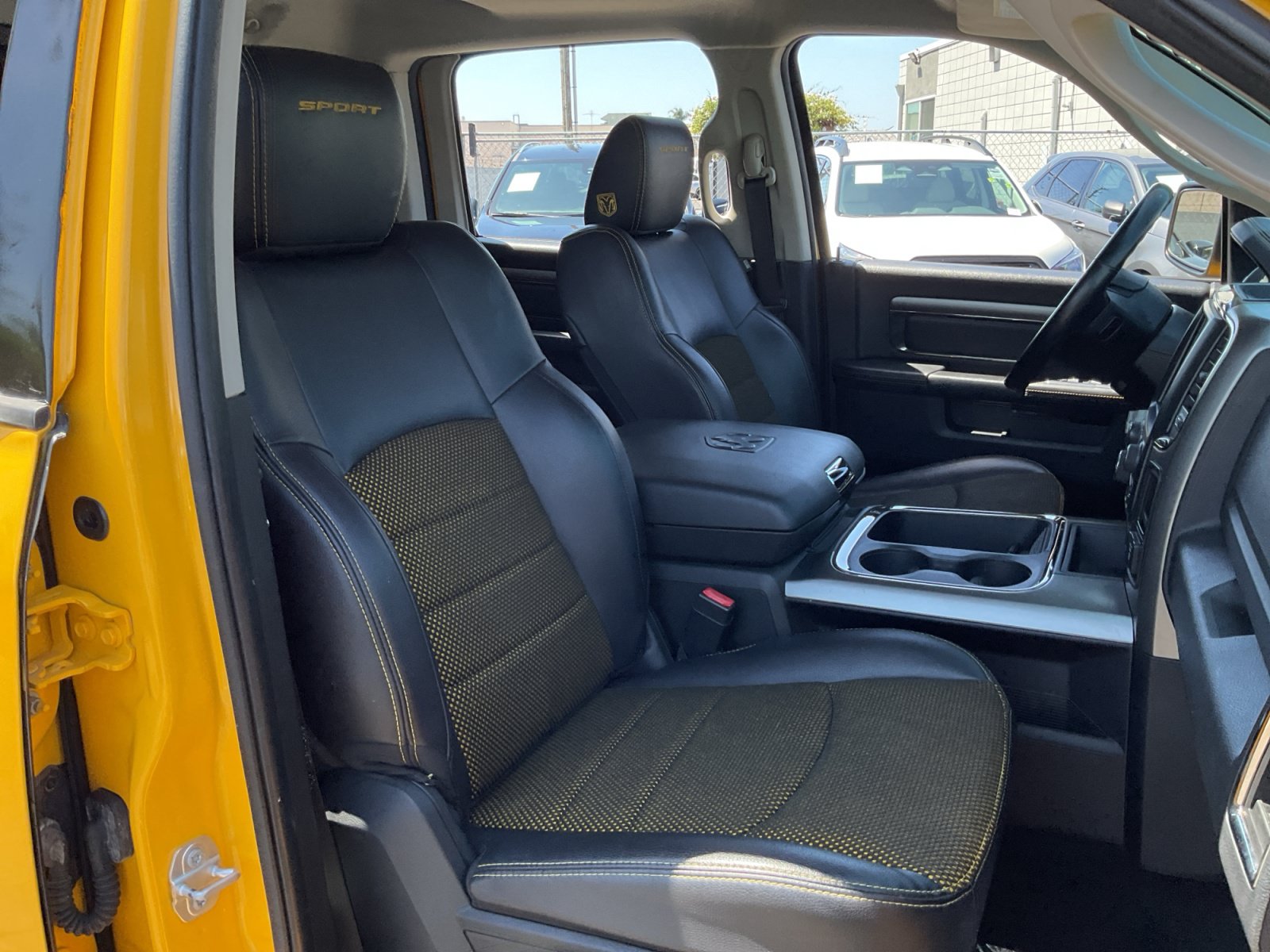 Used 2016 RAM 1500 Sport w/ Stinger Yellow Sport Package RWD image 21