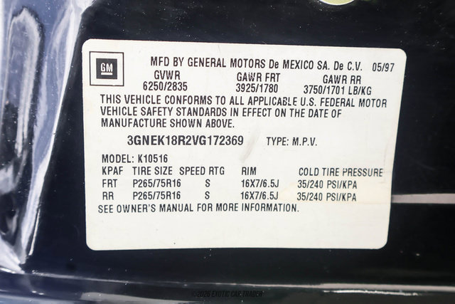 Used 1997 Chevrolet Tahoe 4WD 2-Door w/ Preferred Equipment Group 3 image 42
