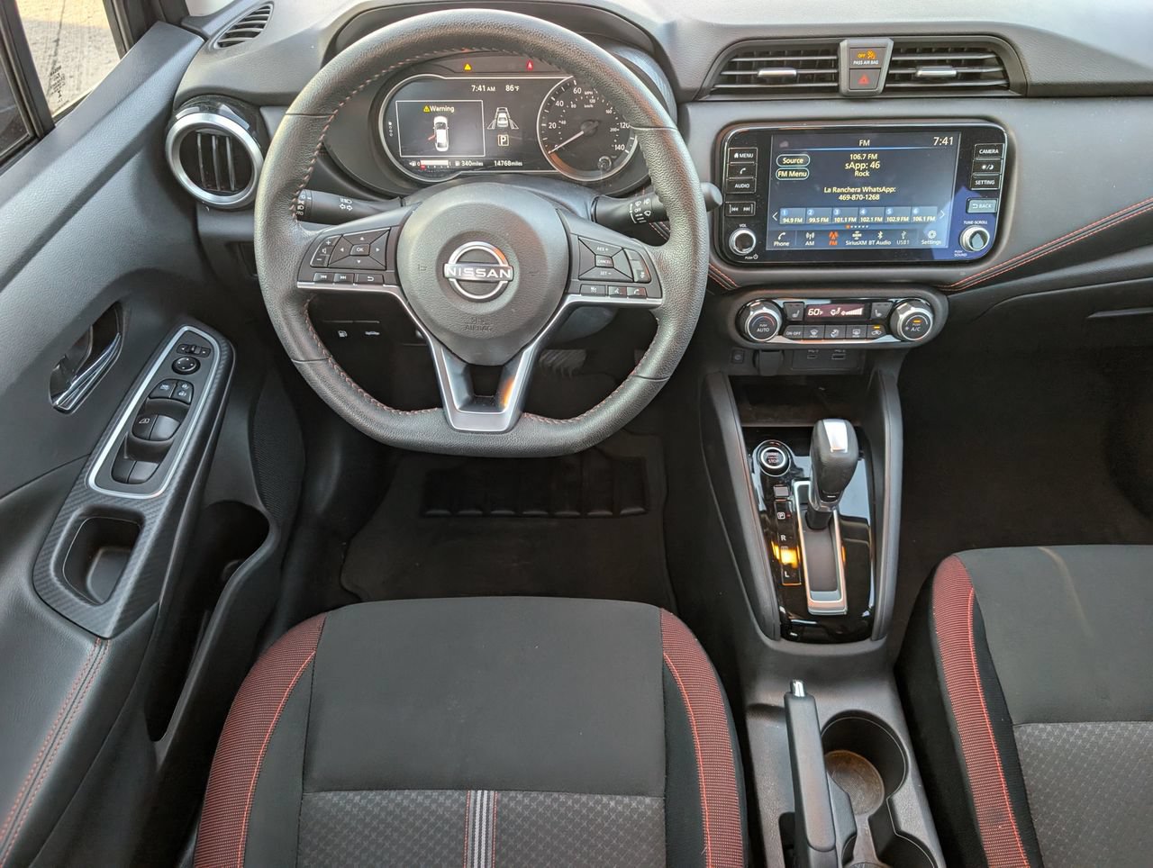 Certified 2025 Nissan Versa SR w/ Trunk Package FWD image 10