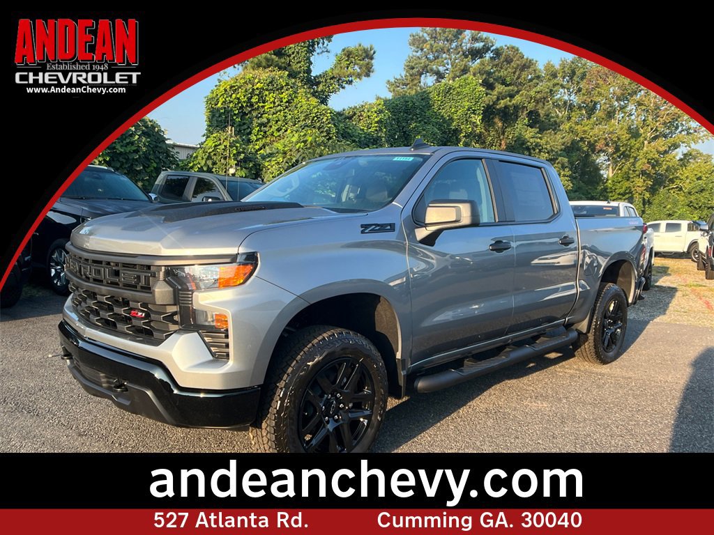 New 2026 Chevrolet Silverado 1500 Custom Trail Boss w/ Turbomax Blackout Package image 1