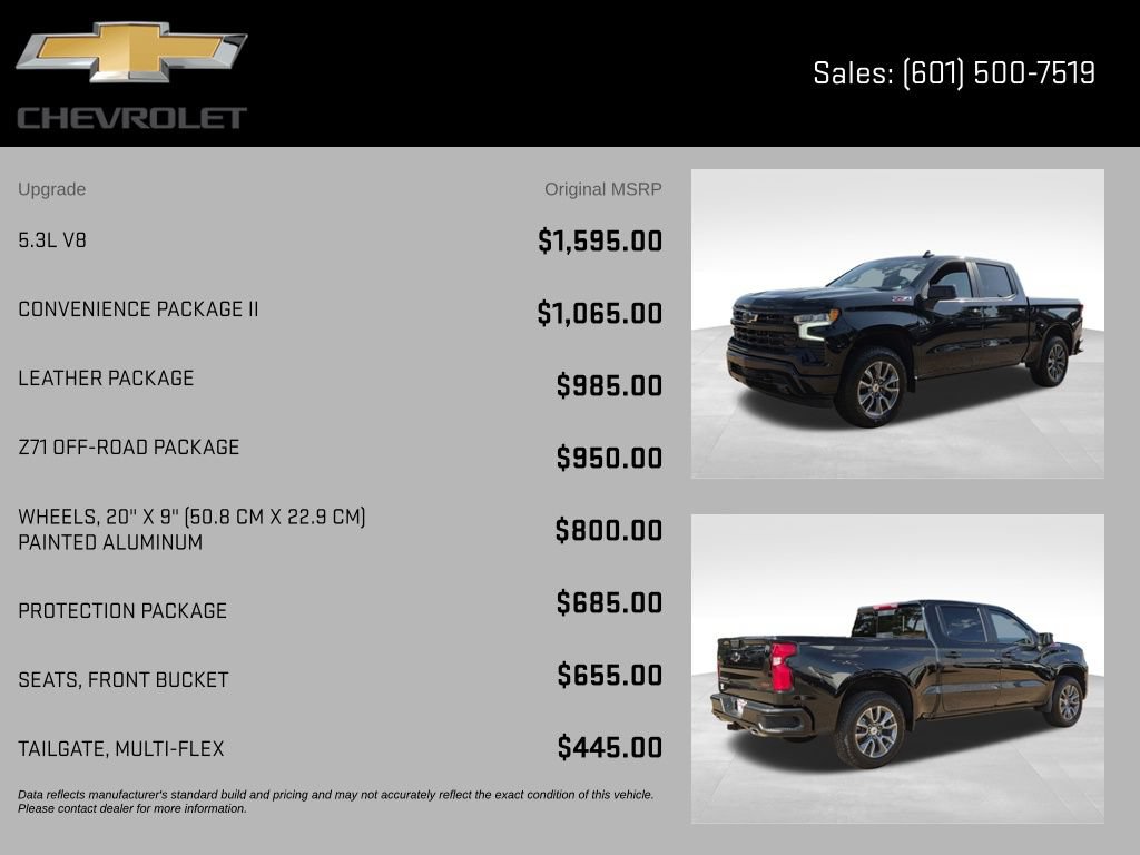 New 2026 Chevrolet Silverado 1500 RST w/ Convenience Package II AWD/4WD image 8
