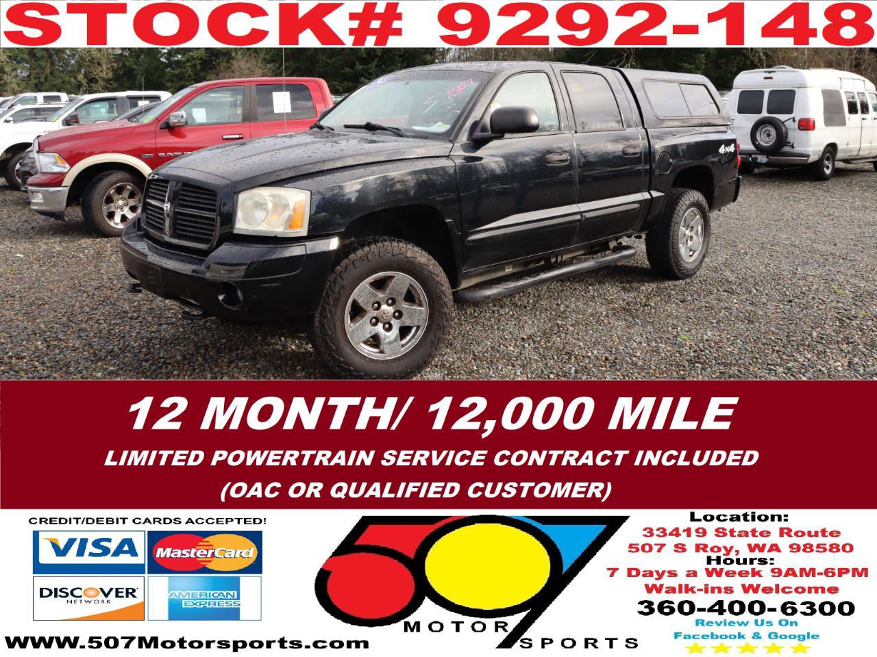 Used 2006 Dodge Dakota Laramie w/ Trailer Tow Group image 2