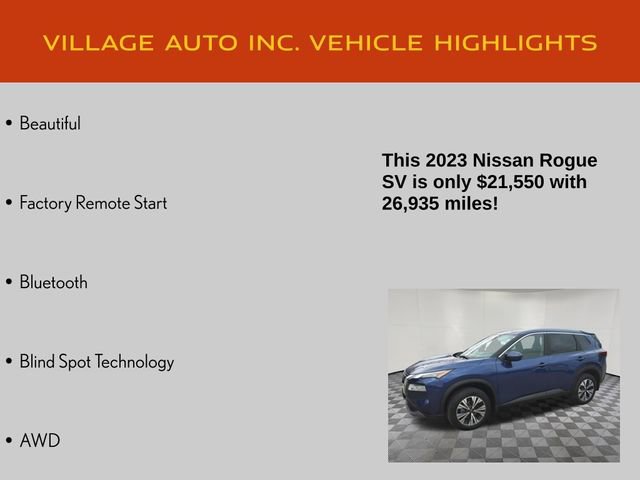 Used 2023 Nissan Rogue SV AWD/4WD image 7