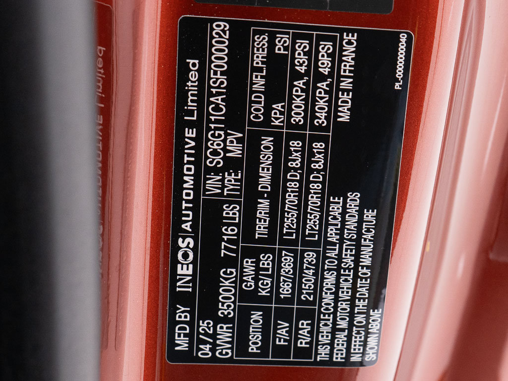 New 2025 INEOS Grenadier Quartermaster AWD/4WD image 52