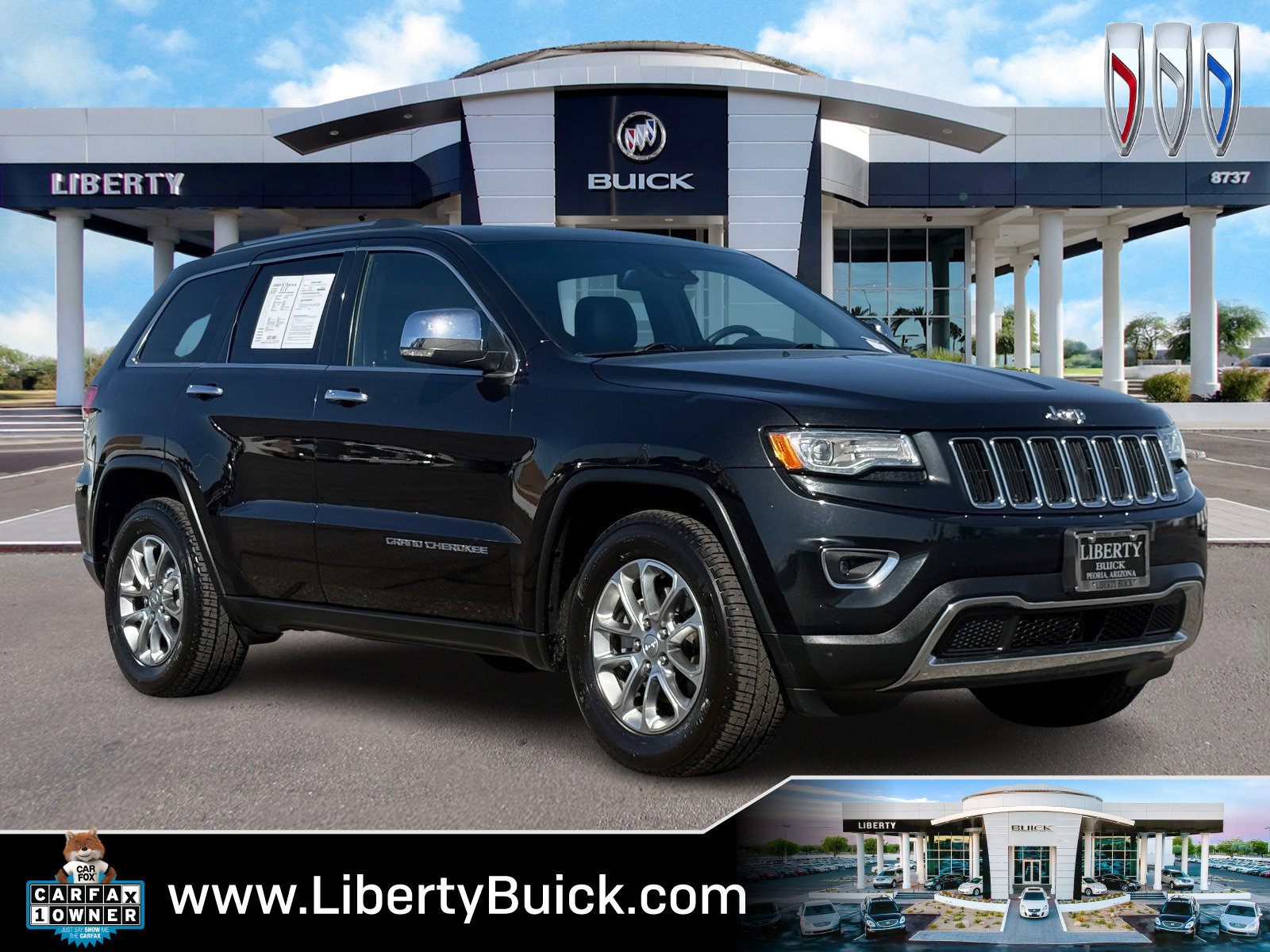 Used 2015 Jeep Grand Cherokee Limited w/ Luxury Group II image 1