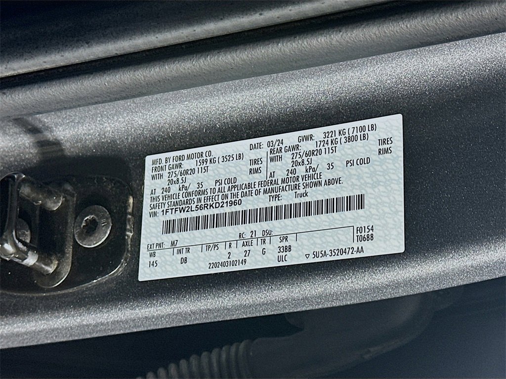 Used 2024 Ford F150 STX w/ STX Black Appearance Package image 36