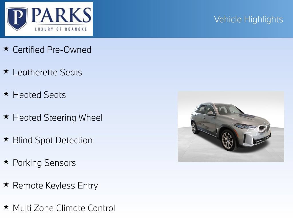Used 2025 BMW X5 xDrive50e AWD/4WD image 4
