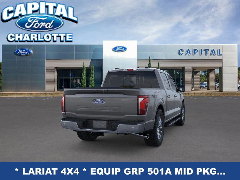 New 2025 Ford F150 Lariat w/ Equipment Group 501A Mid image 9