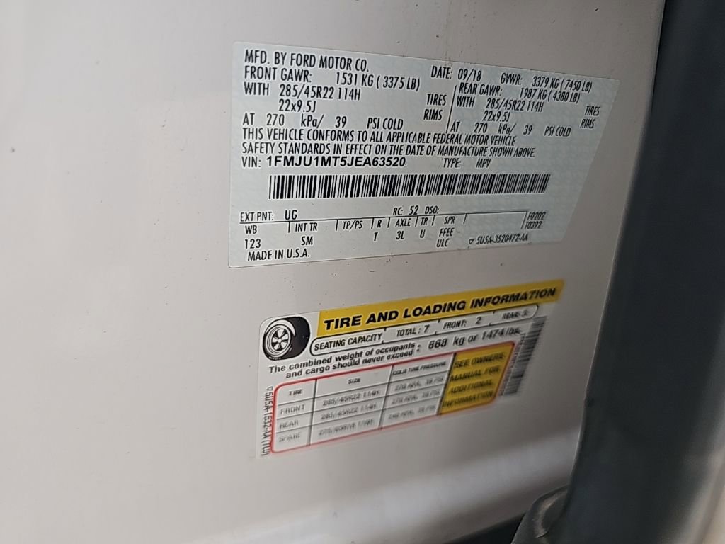 Used 2018 Ford Expedition Platinum image 44