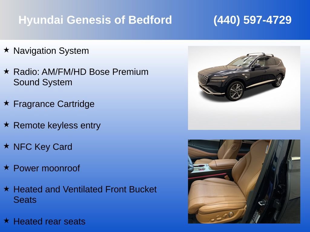 Certified 2026 Genesis GV80 3.5T Advanced AWD/4WD image 7