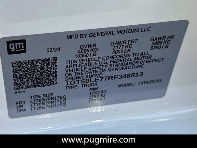 Used 2024 GMC Sierra 2500 Pro w/ Convenience Package image 33