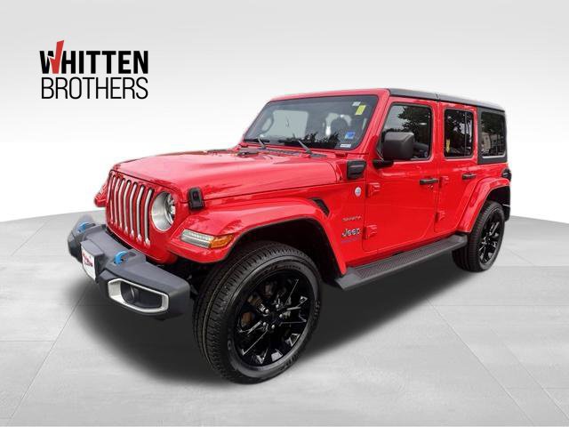Used 2023 Jeep Wrangler Unlimited Sahara w/ Cold Weather Group AWD/4WD image 1