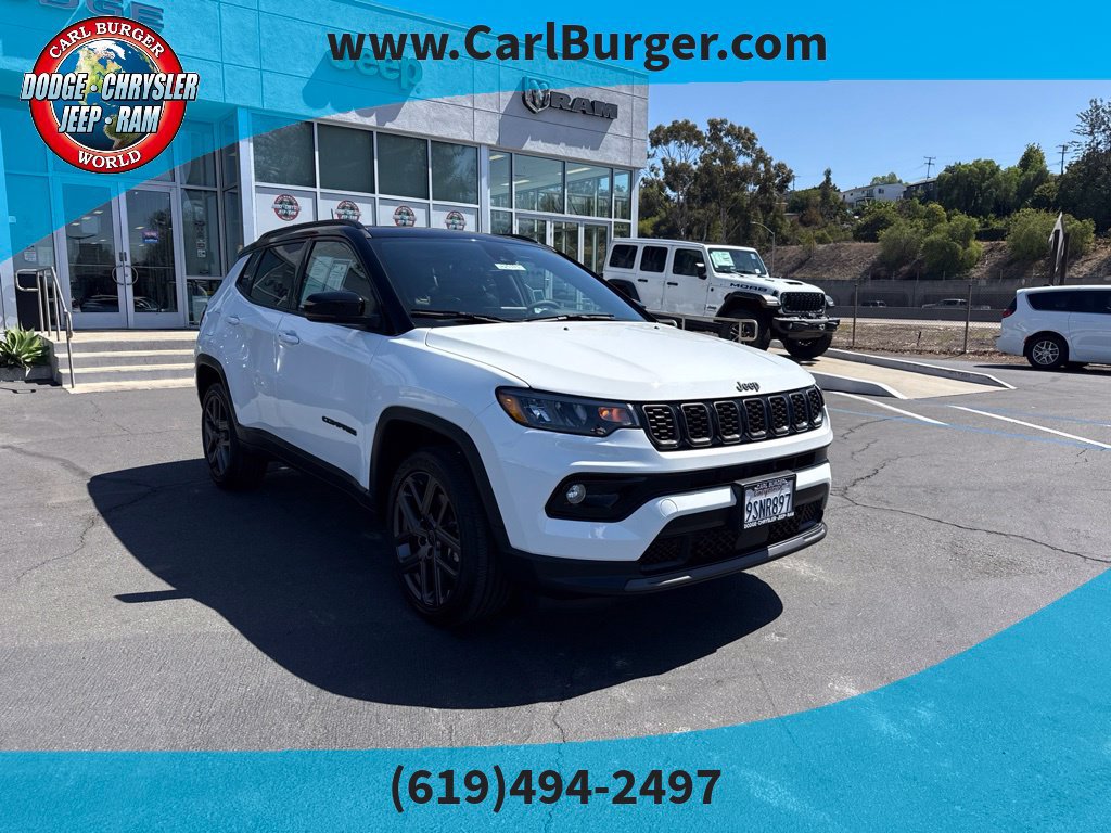 Certified 2026 Jeep Compass Limited w/ Sun, Sound & Navigation Group AWD/4WD image 1