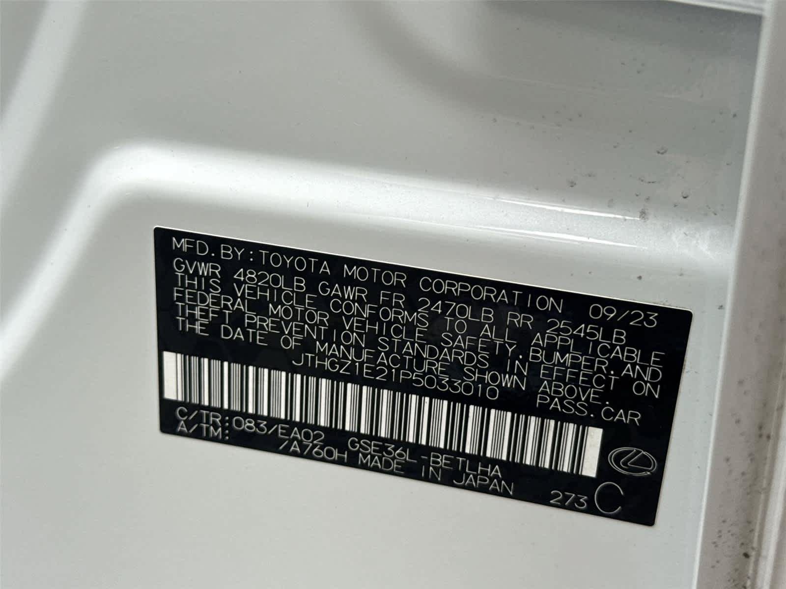 Used 2023 Lexus IS 350 F Sport w/ Memory Package AWD/4WD image 32