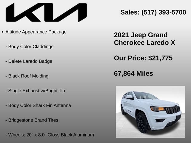 Used 2021 Jeep Grand Cherokee Laredo X image 25