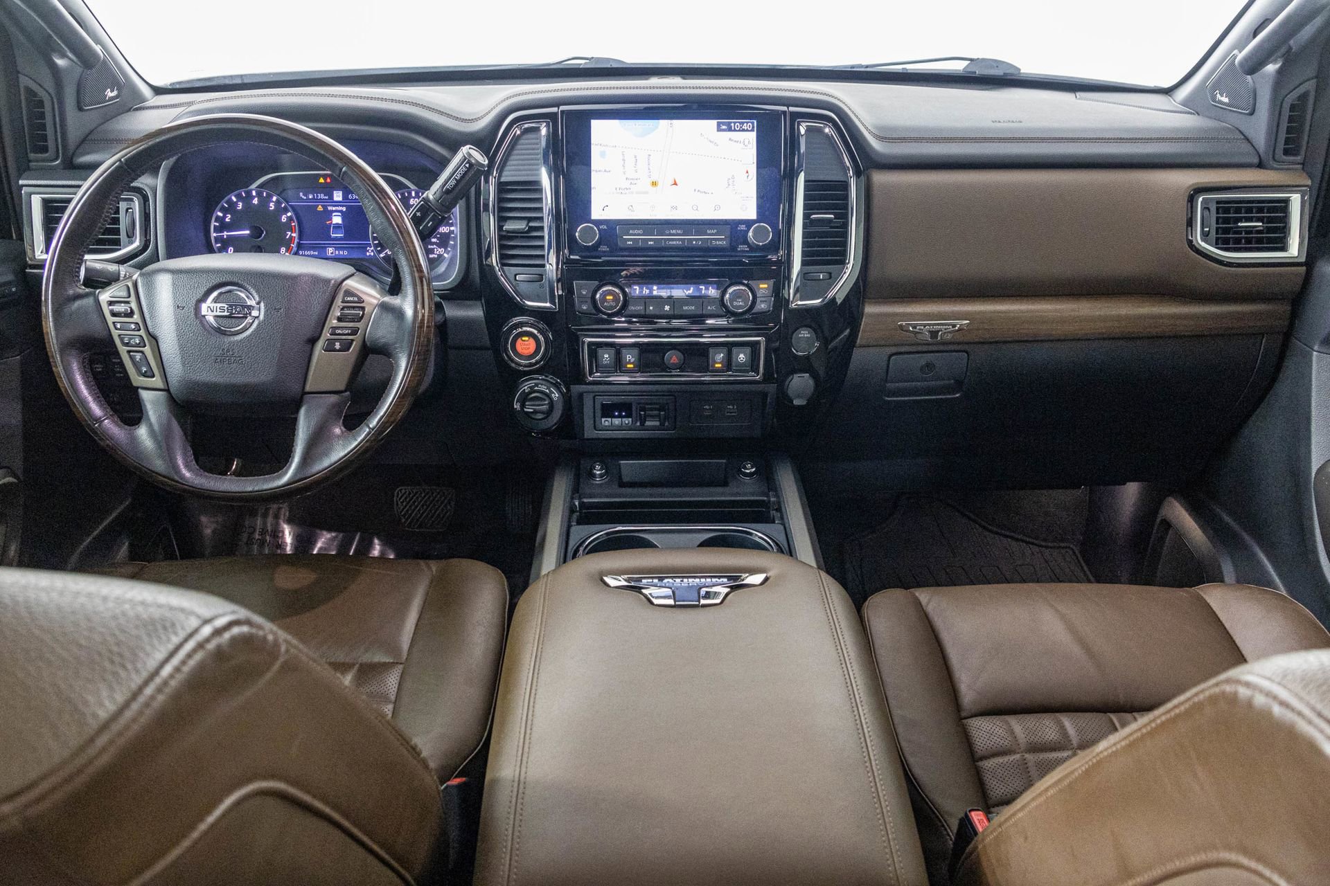 Used 2021 Nissan Titan Platinum Reserve w/ Moonroof Package AWD/4WD image 27