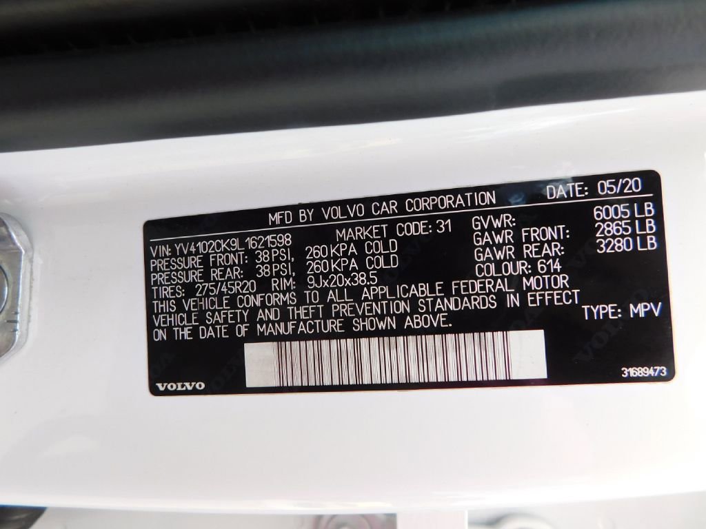 Used 2020 Volvo XC90 T5 Momentum w/ Protection Package Premier image 20