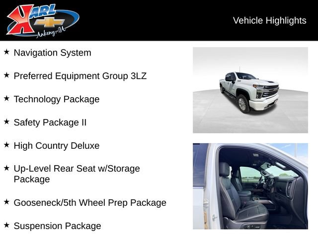 Used 2021 Chevrolet Silverado 2500 High Country w/ Z71 Off-Road Package AWD/4WD image 2
