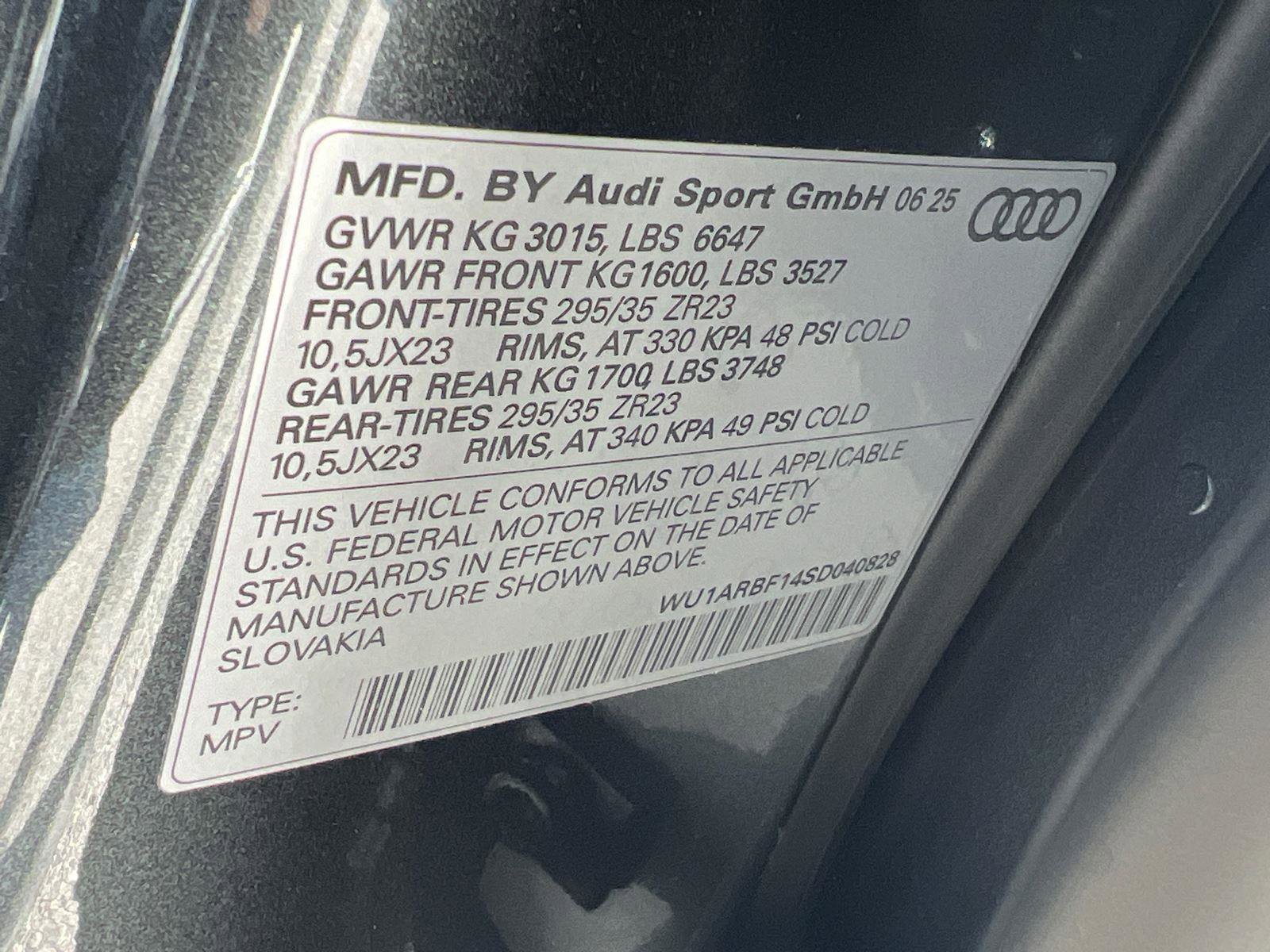 New 2025 Audi RS Q8 performance AWD/4WD image 27