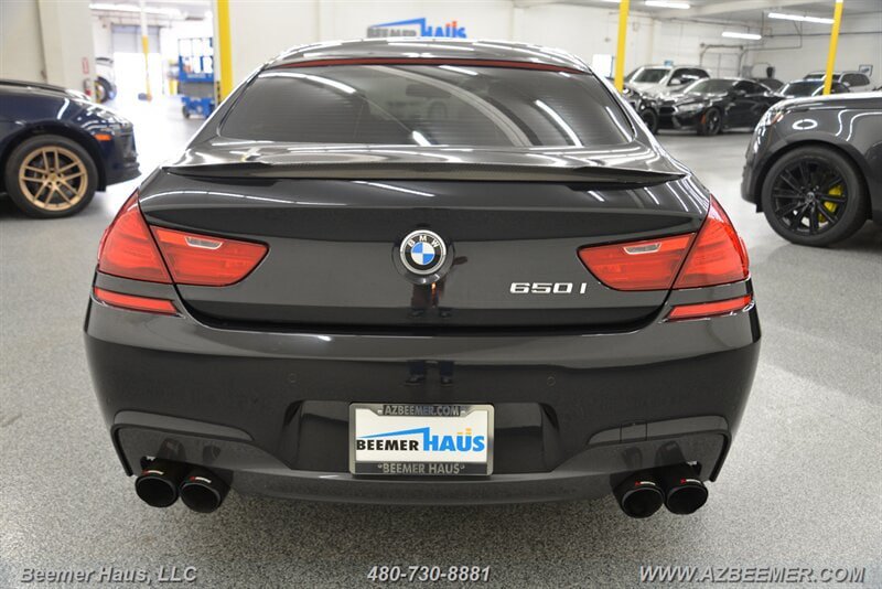 Used 2019 BMW 650i Gran Coupe w/ Executive Package RWD image 12