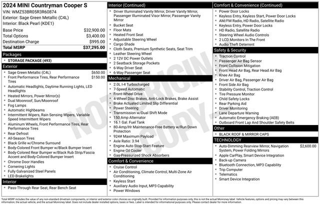 Used 2024 MINI Cooper Countryman S FWD image 35