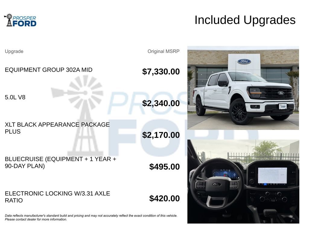 New 2026 Ford F150 XLT w/ Equipment Group 302A MID image 40