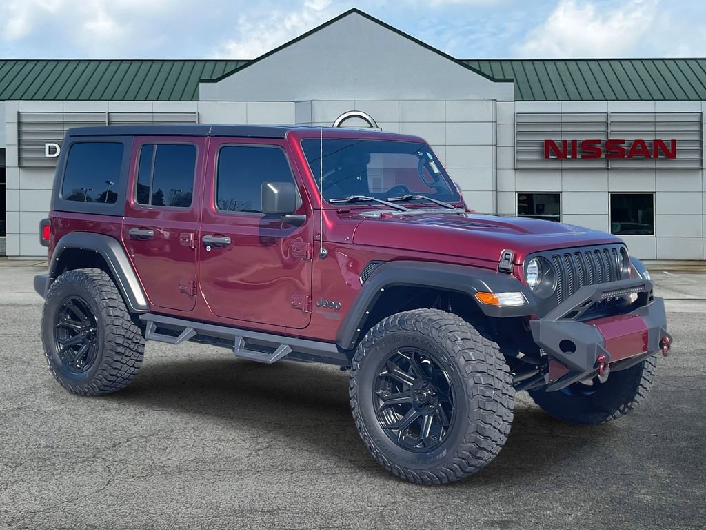 Used 2021 Jeep Wrangler Unlimited Sport image 1