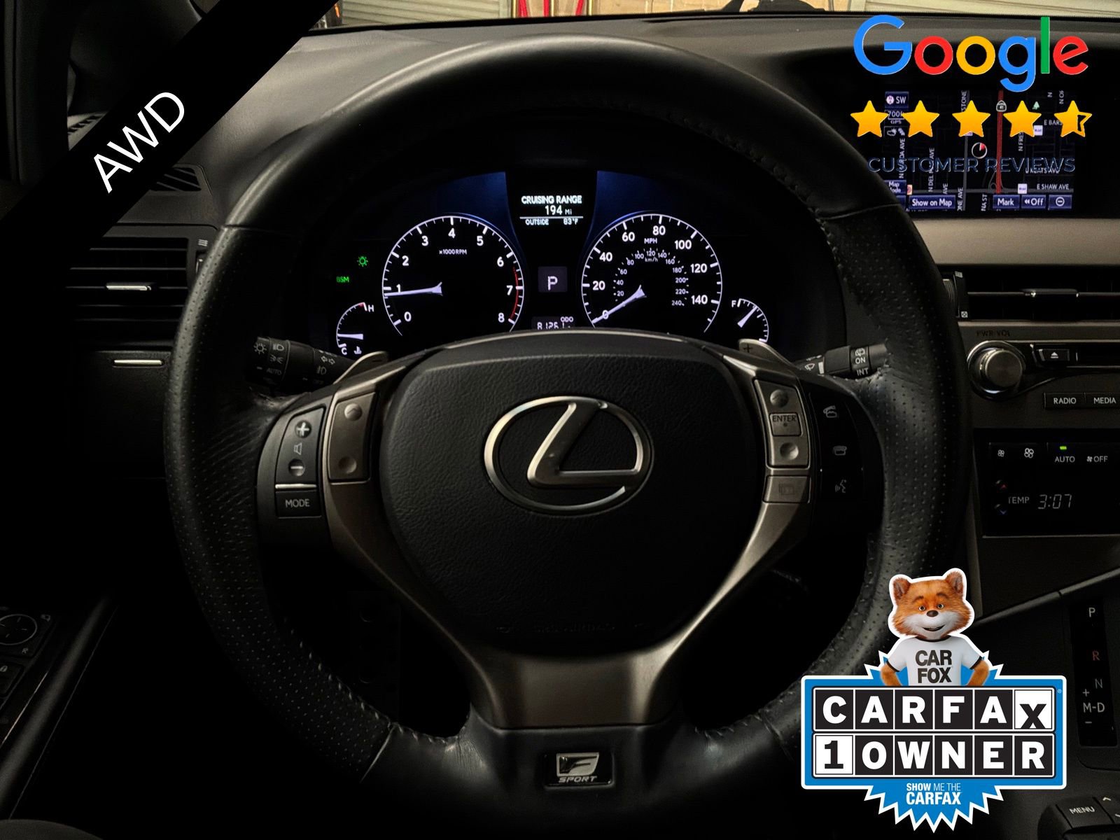 Used 2015 Lexus RX 350 F Sport w/ Navigation Package AWD/4WD image 18