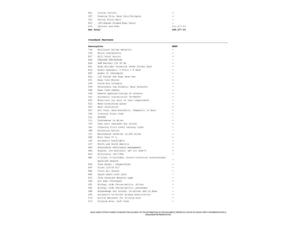 Used 2018 Mercedes-Benz Metris Passenger image 3