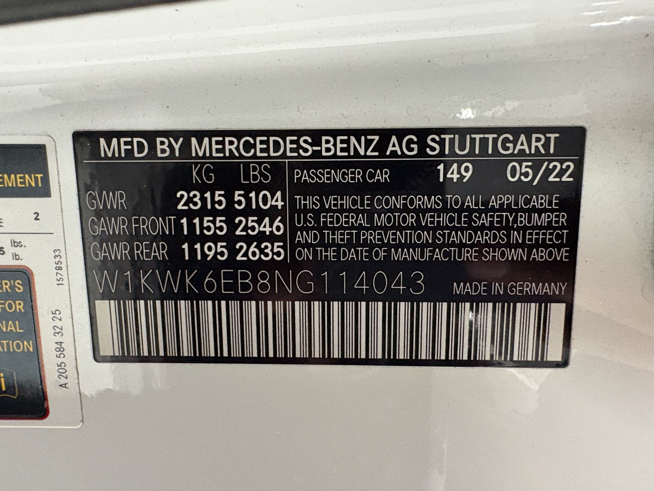Certified 2022 Mercedes-Benz C 43 AMG 4MATIC Cabriolet image 25