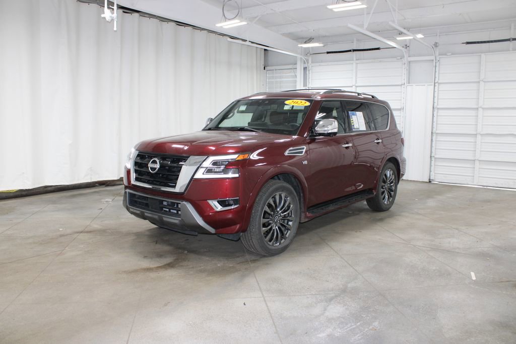 Used 2022 Nissan Armada Platinum w/ Captain's Chairs Package image 4