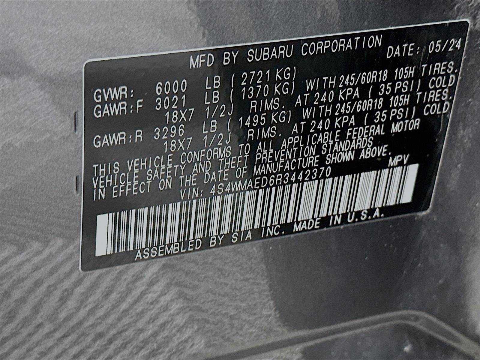 Used 2024 Subaru Ascent Premium w/ Convenience Package image 22