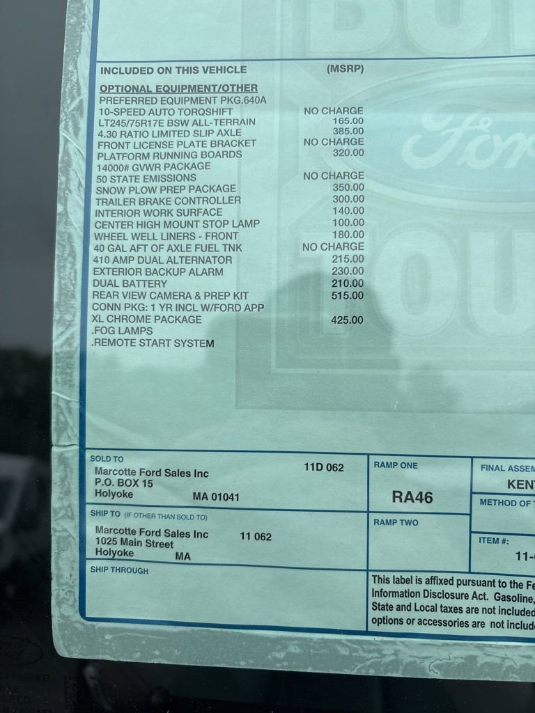 New 2026 Ford F350 XL w/ XL Chrome Package AWD/4WD image 23